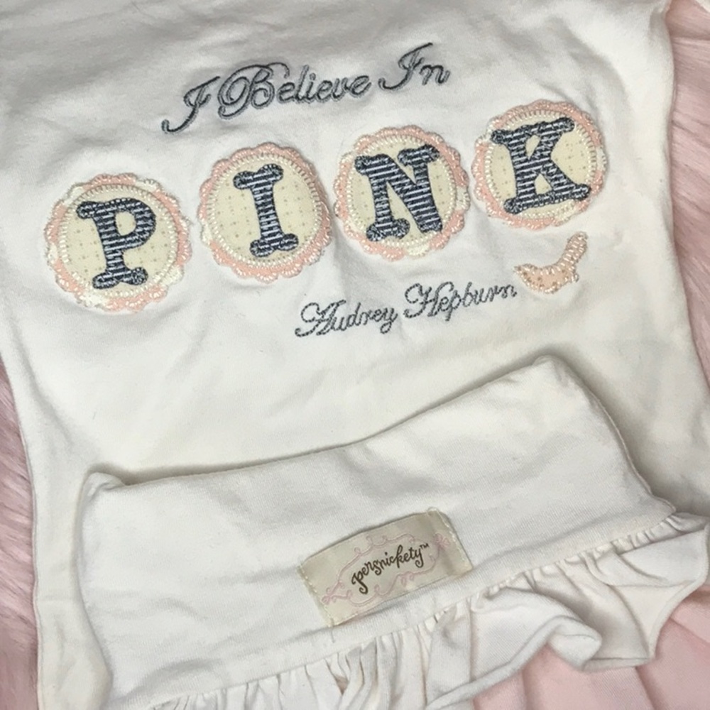 EUC 2pc Persnickety Audrey Hepburn 9-12mth